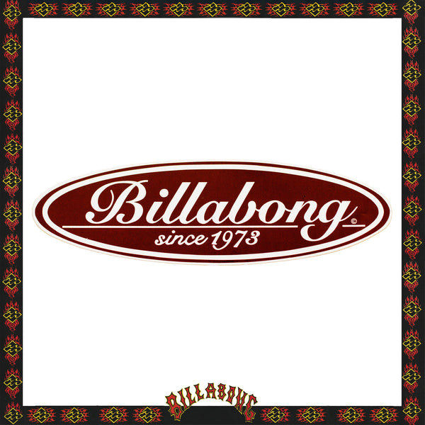 1996 Billabong XL Oval Sticker