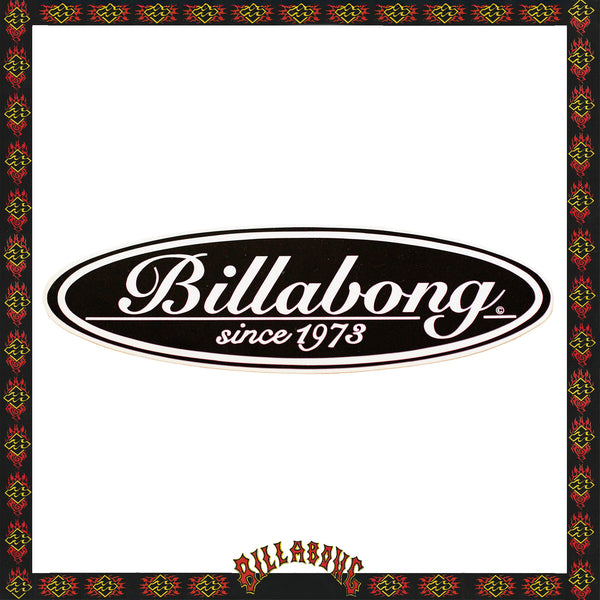 1996 Billabong XL Oval Sticker