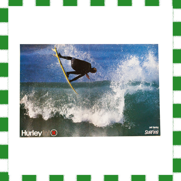 Y2K Hurley International "Pat O'Connell/Jeff Hurley" Double Sided Poster #15