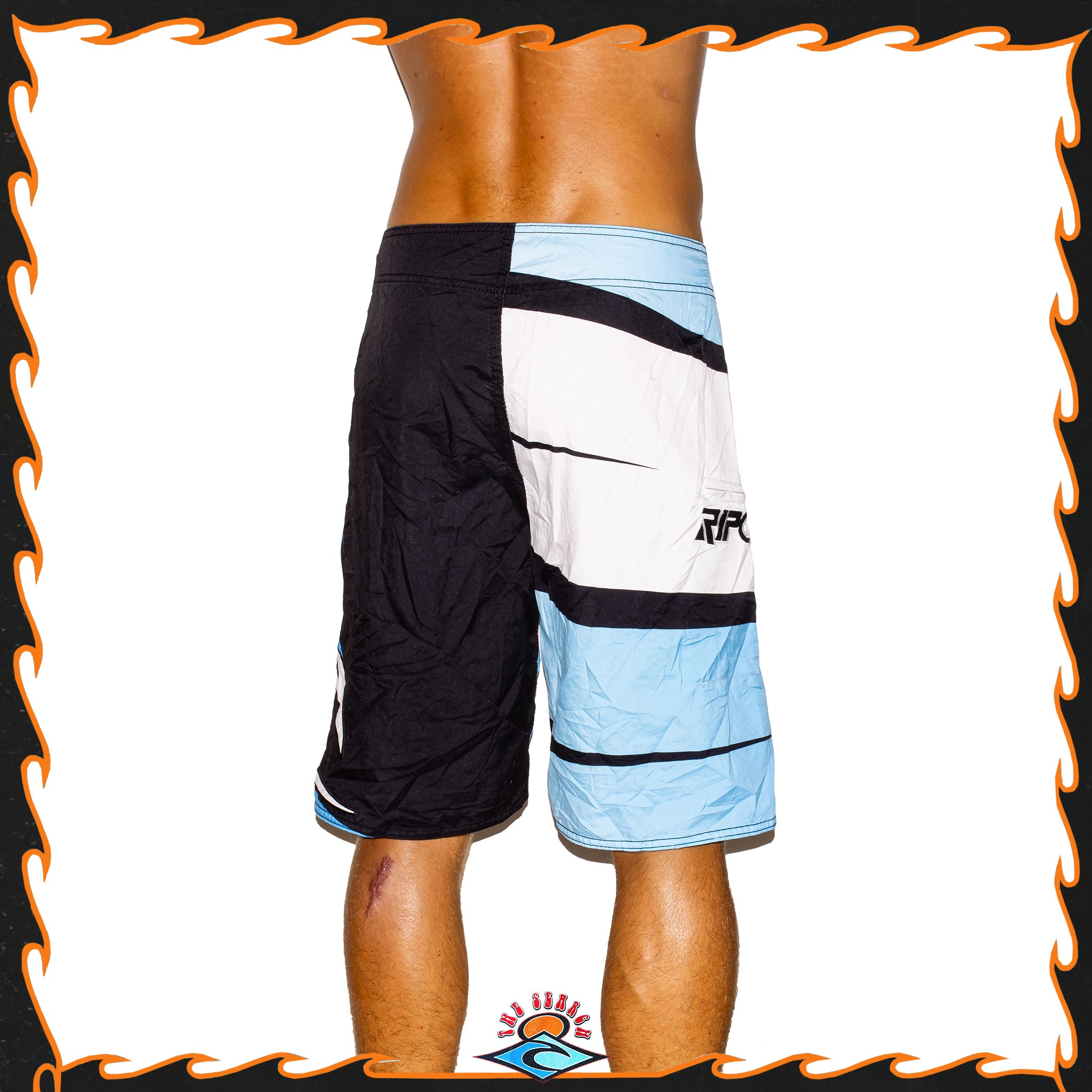 Y2K Rip Curl "Mick Fanning - Canary Signature Series" Boardies (34")