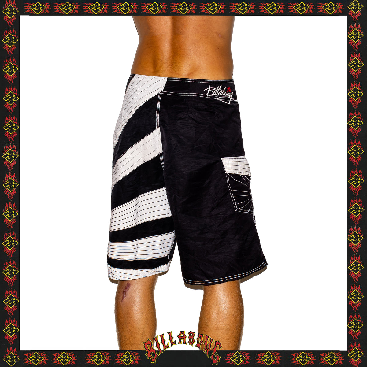 Y2K Billabong "Andy Irons - Rising Sun Signature Series" Boardies (32")