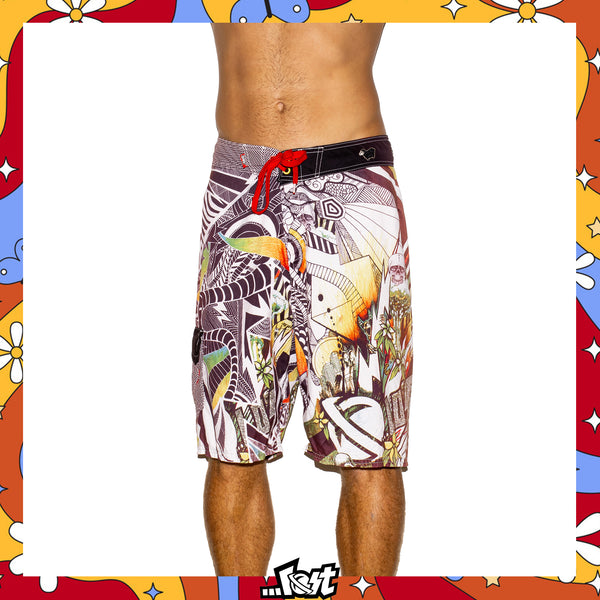 Y2K Lost Enterprises Mayham Tech Boardies (34