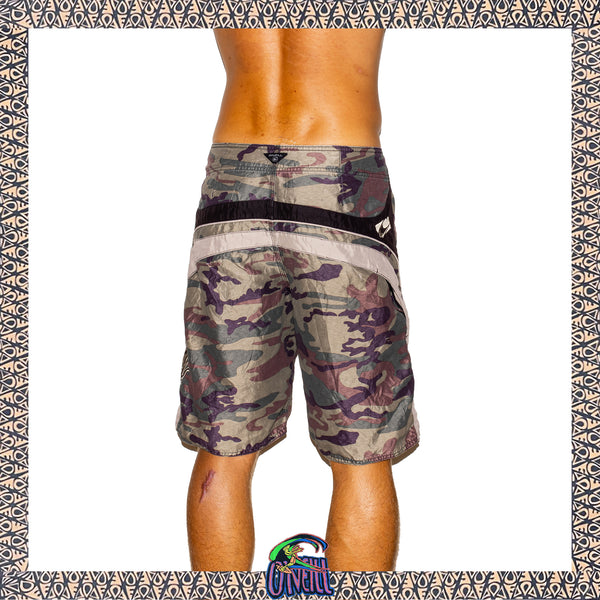 Y2K O'Neill Camo Supreme Tech Boardies (32")