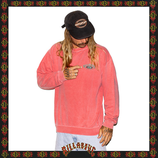 1995 Billabong Spellout Crewneck Sweatshirt (L)