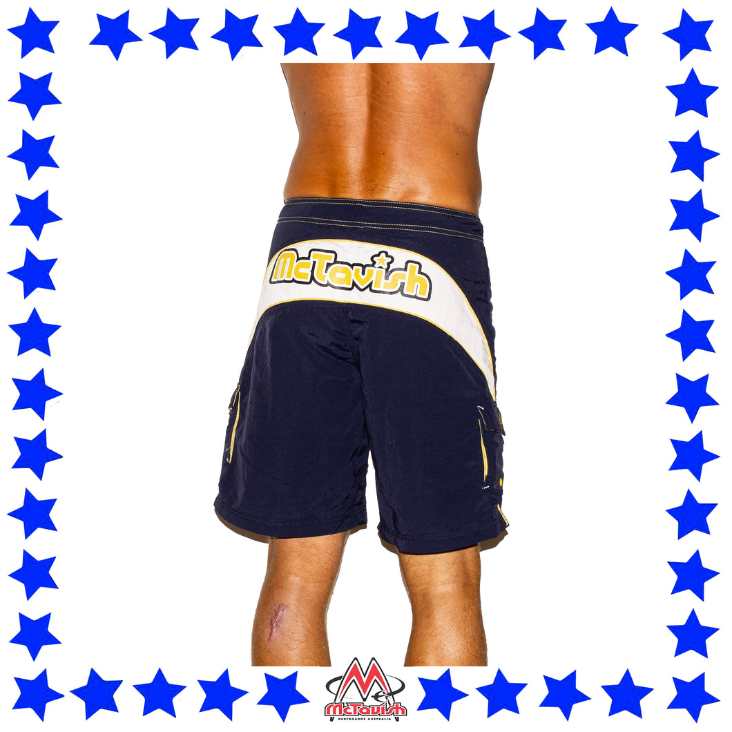 1990's McTavish Surfboards Nylon Boardies (30