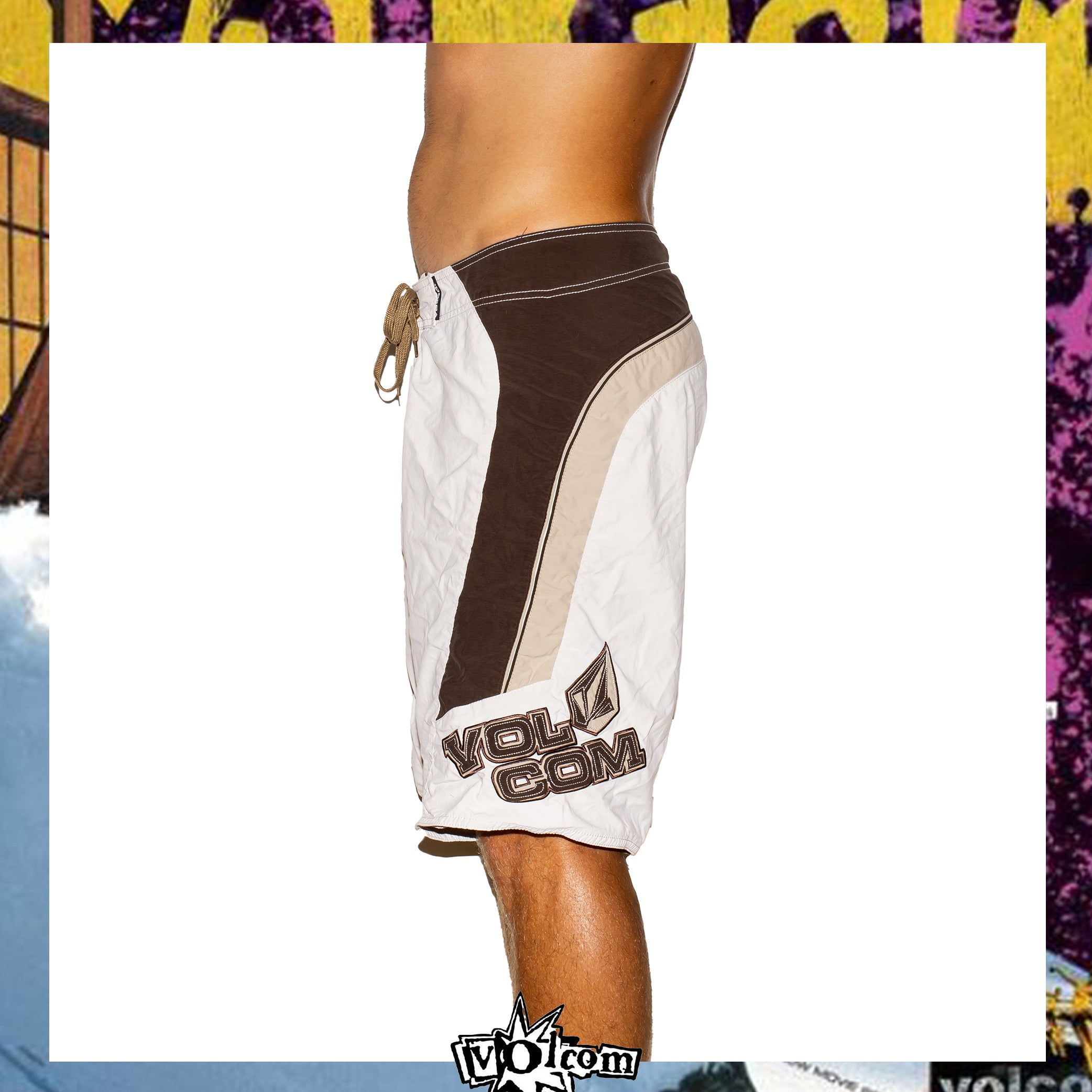 Y2K Volcom Mod Tech Boardies (32")