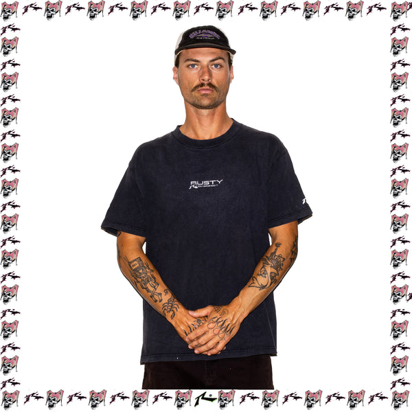 Y2K Rusty Graphic Tee (L)