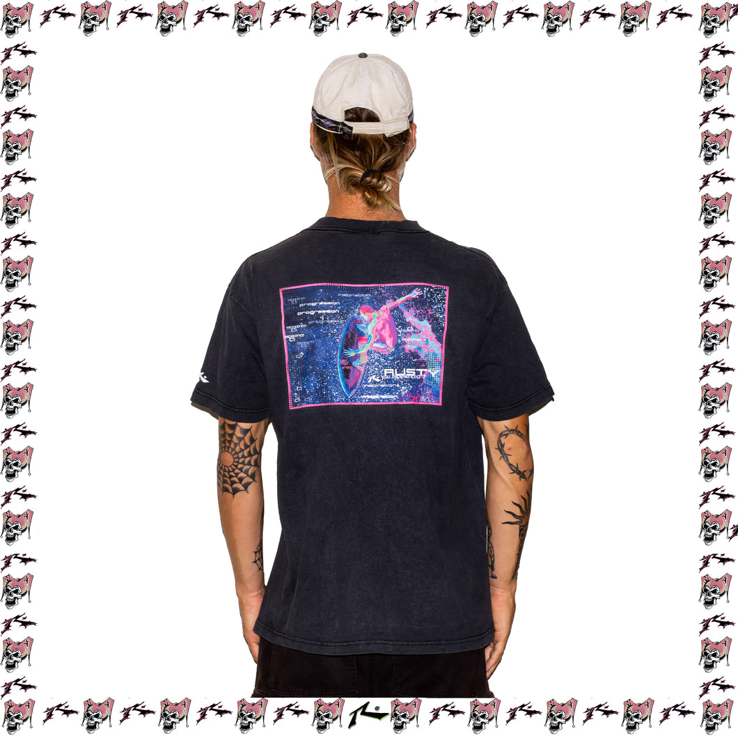Y2K Rusty Graphic Tee (L)