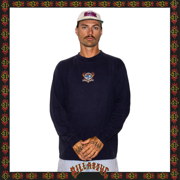 Y2K Billabong "Dragon" Graphic L/S Tee (L)