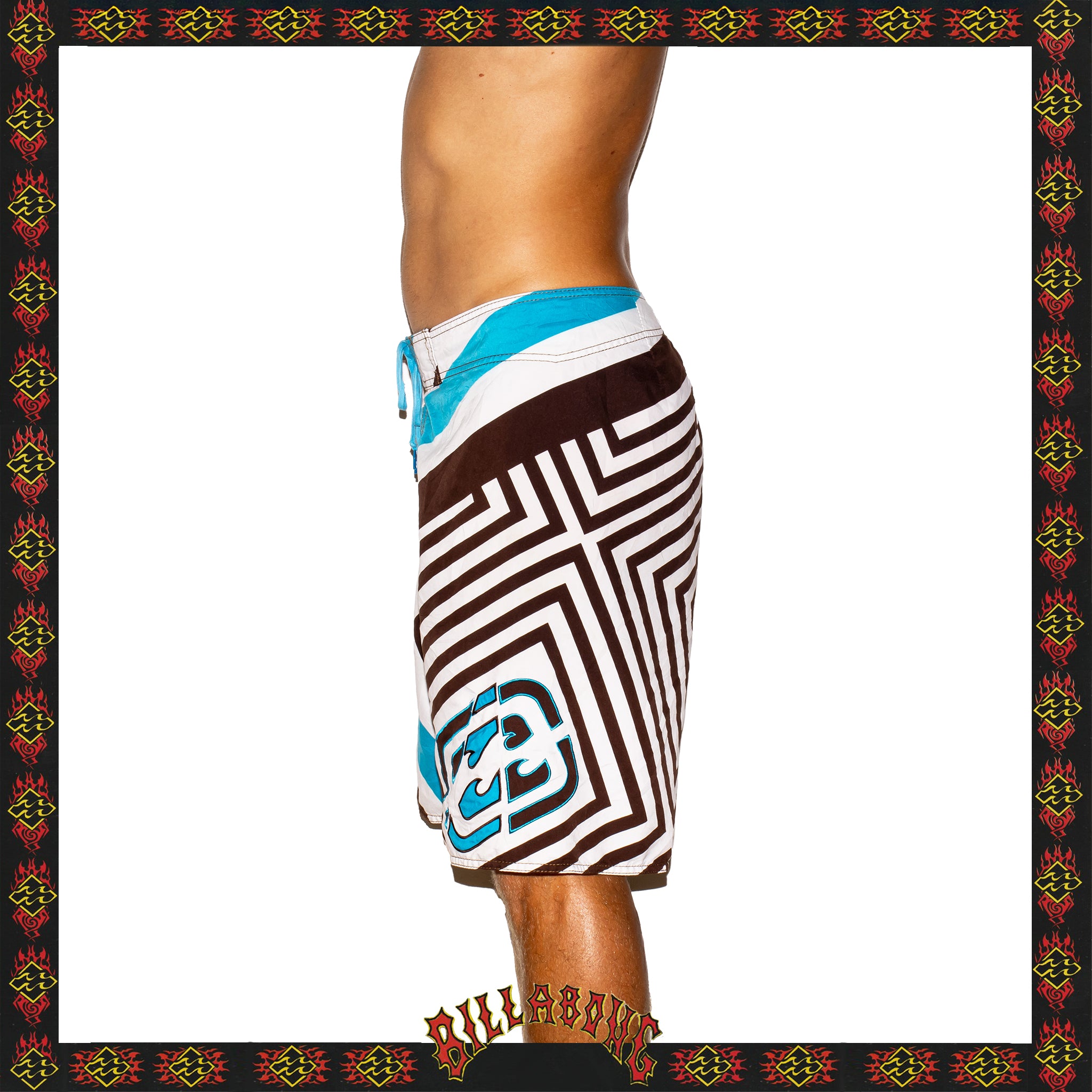 Y2K Billabong "Taj Burrow - Teeb 3 Signature Series" Boardies (32")