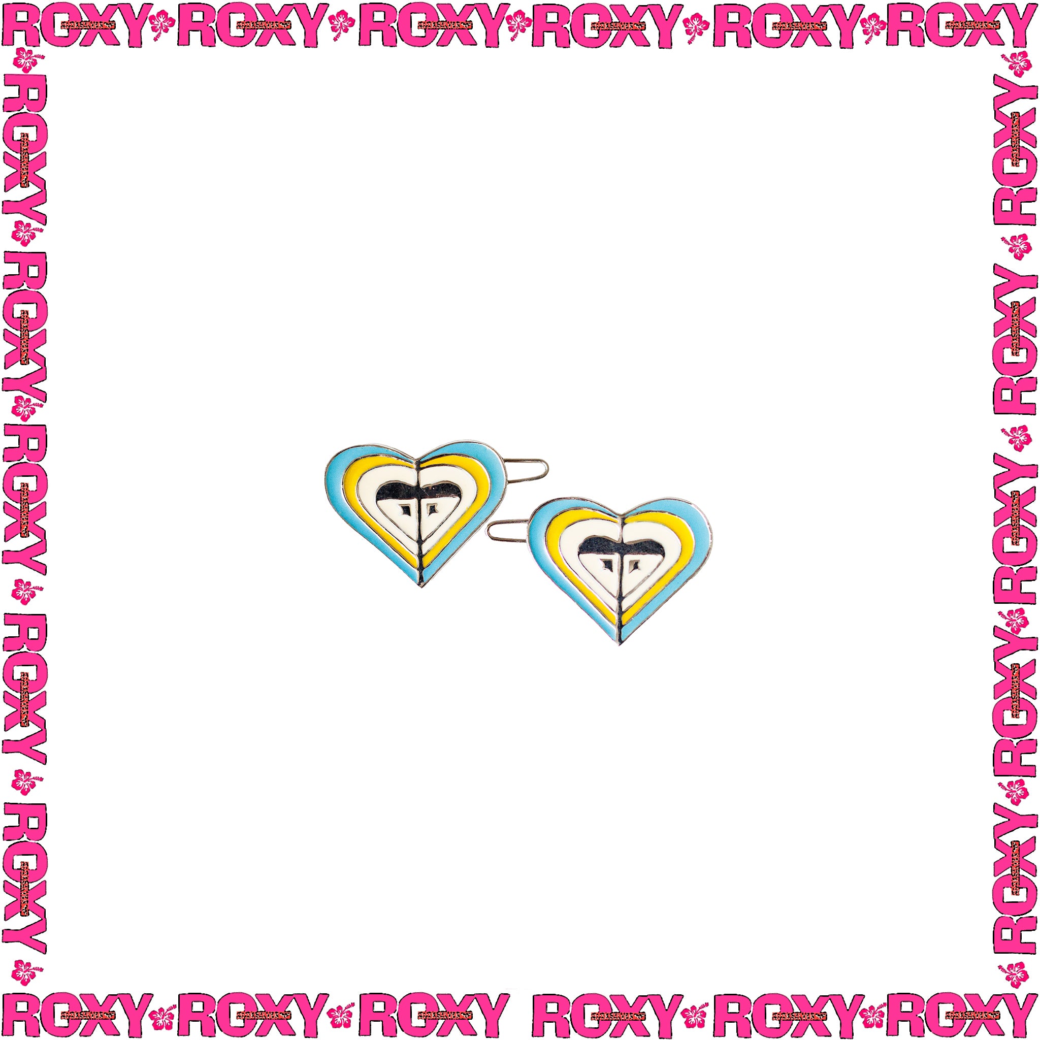 Y2K Roxy Bobby Pin Hair Clips