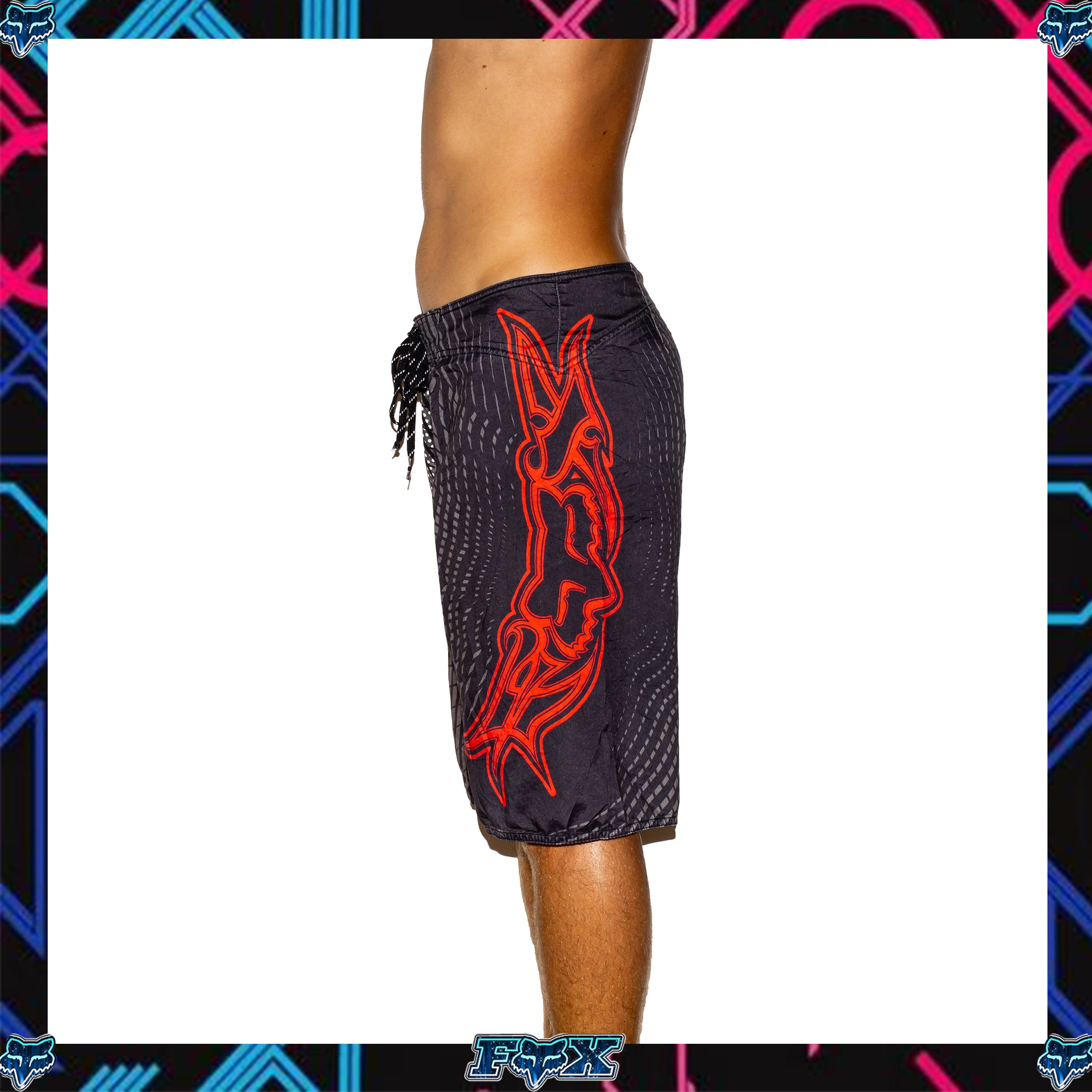 Y2K Fox Racing Supreme Tech Boardies (34")