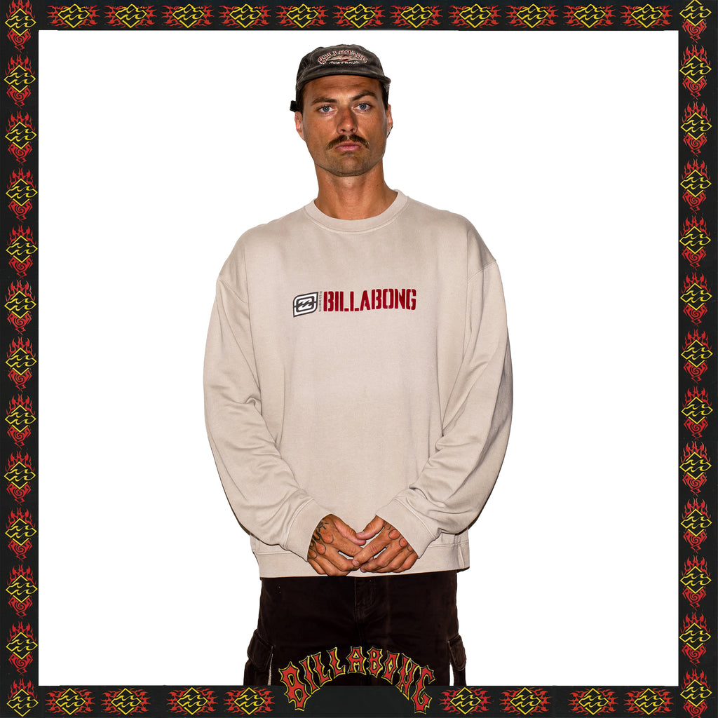 Y2K Billabong Spellout Crewneck Sweatshirt (XL)