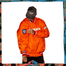 Load image into Gallery viewer, Y2K Quiksilver Nylon Varsity Jacket (XL)

