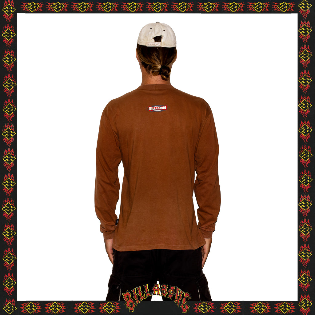 1993 Billabong Spellout L/S Tee (L)