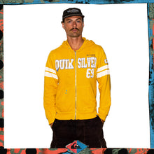 Load image into Gallery viewer, Y2K Quiksilver Spellout Zip - Up Hoodie (M)
