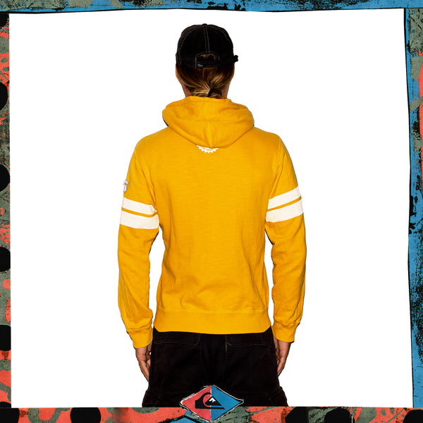 Y2K Quiksilver Spellout Zip - Up Hoodie (M)