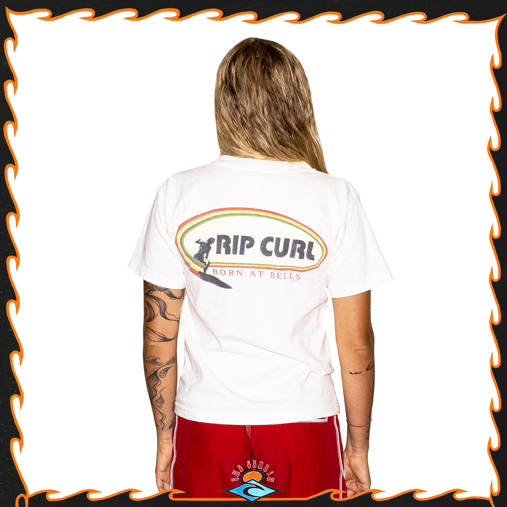 1990's Rip Curl Spellout Tee (M)