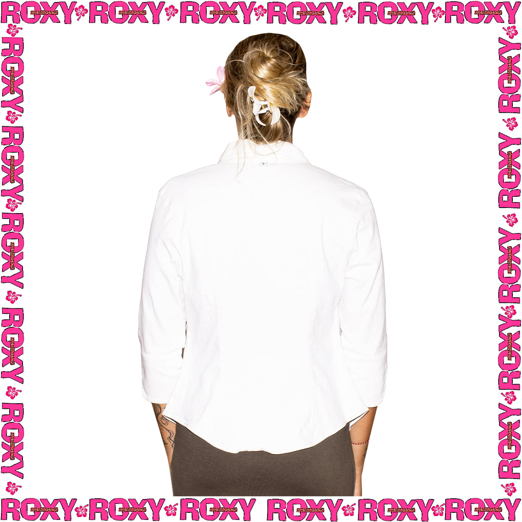 1990's Roxy Button-Up Blouse (S)