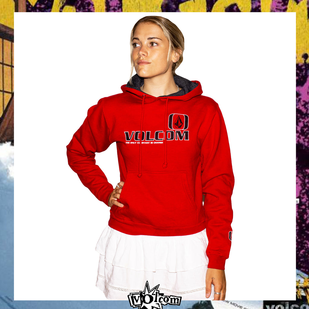 Y2K Volcom Spellout Hoodie (S)