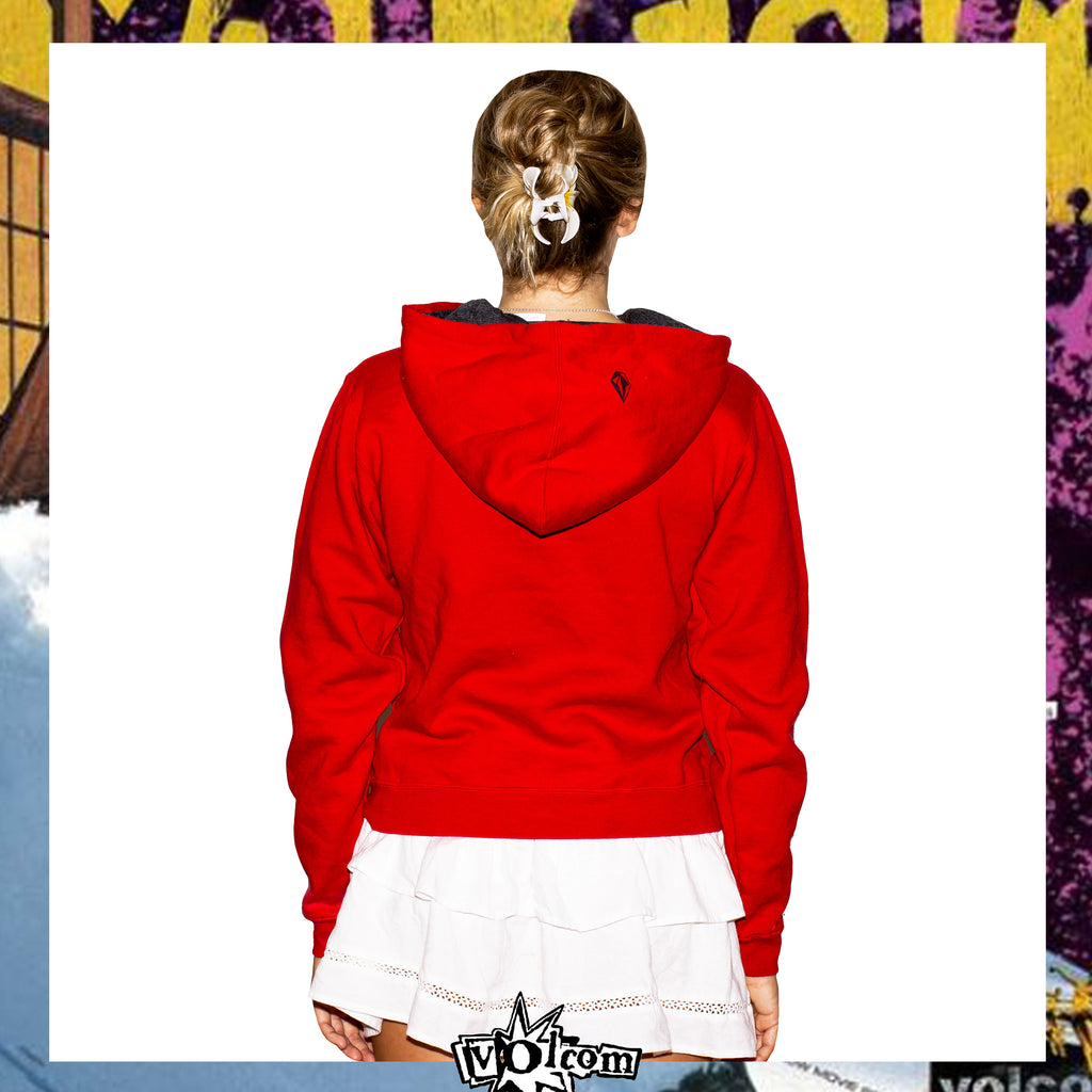 Y2K Volcom Spellout Hoodie (S)