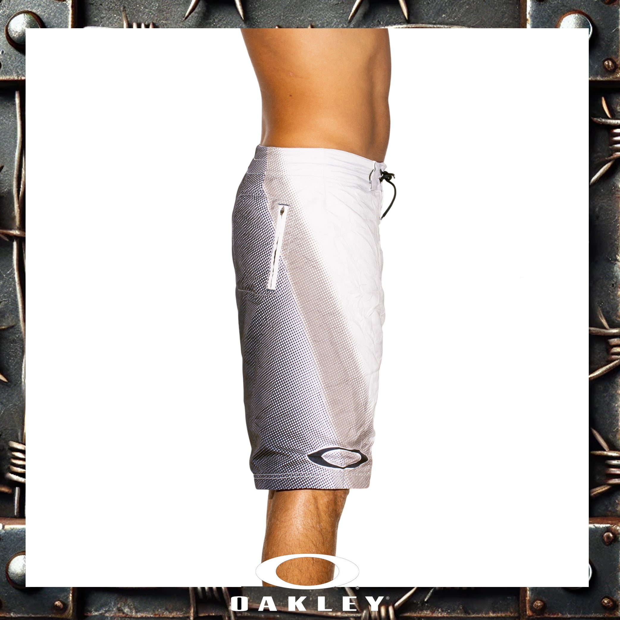 Y2K Oakley Vault Tech Boardies (34")