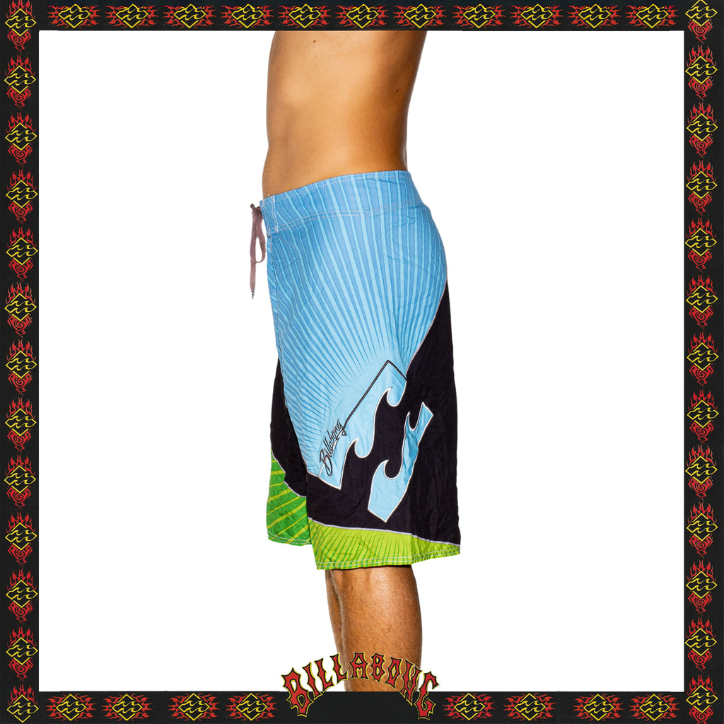 Y2K Billabong "Andy Irons - Airlite Quad Stretch Signature Series" Boardies (32")