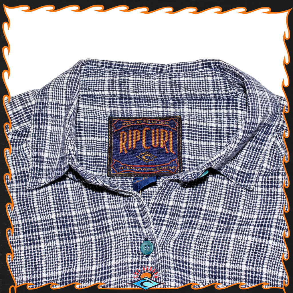 1990's Rip Curl Tie-Up Vest (M) *DEADSTOCK*