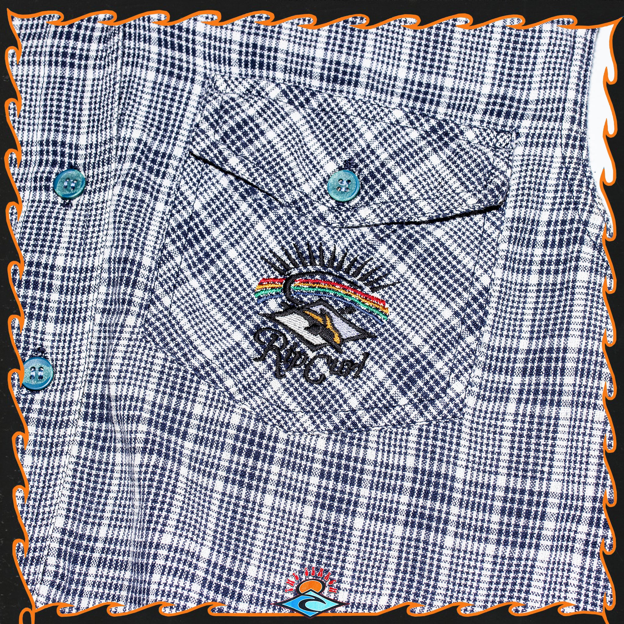 1990's Rip Curl Tie-Up Vest (M) *DEADSTOCK*