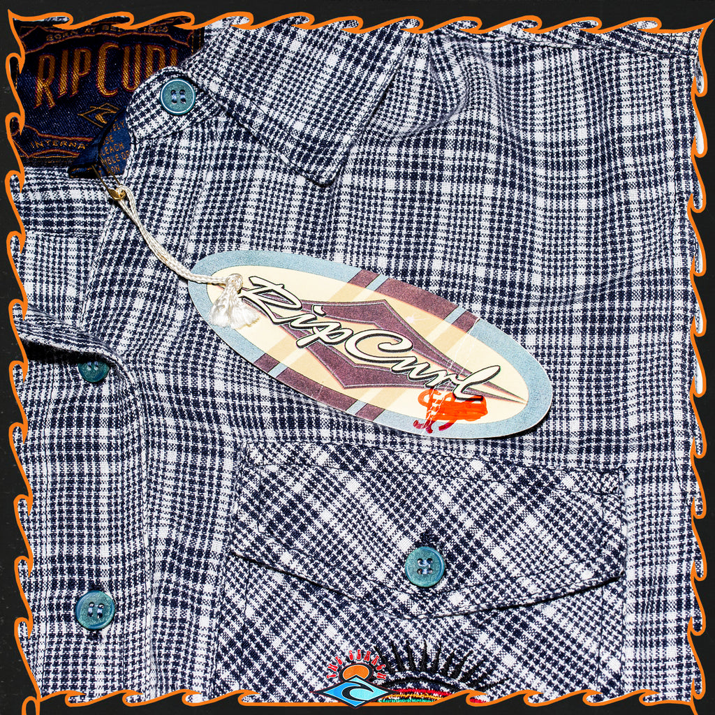 1990's Rip Curl Tie-Up Vest (M) *DEADSTOCK*