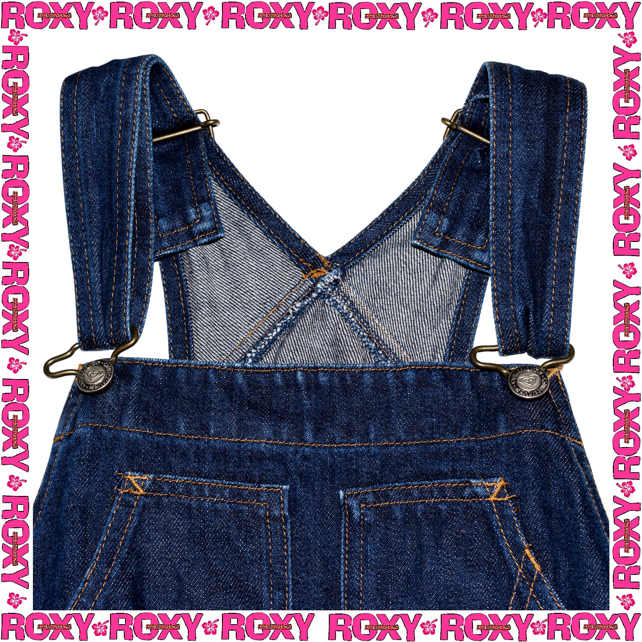 1990's Roxy Carpenter Overalls (M) *RARE*