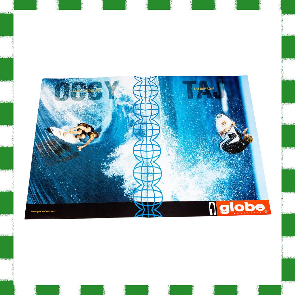 1990's TRACKS "Occy & Taj" Double Sided Poster