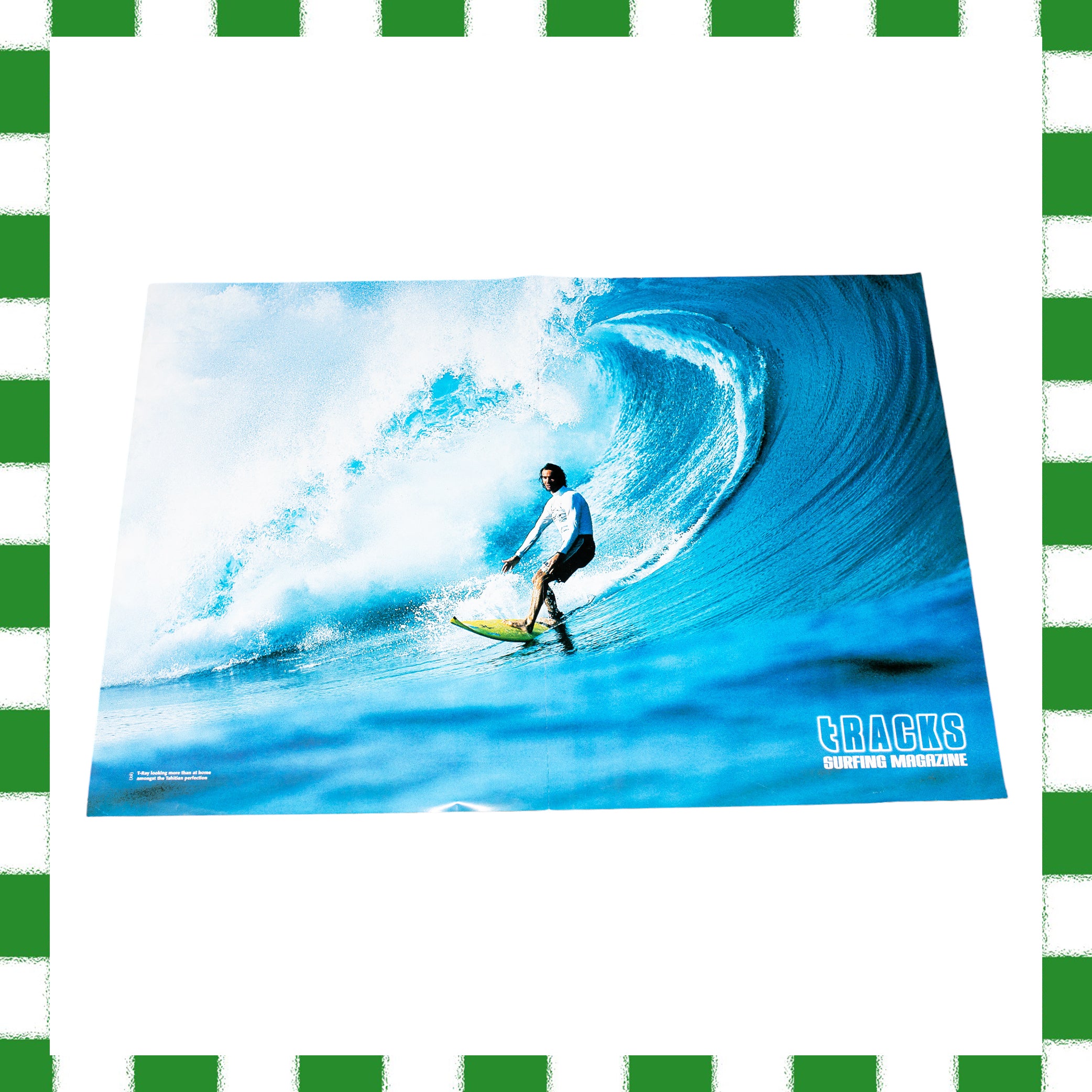 1990's TRACKS "Occy & Taj" Double Sided Poster