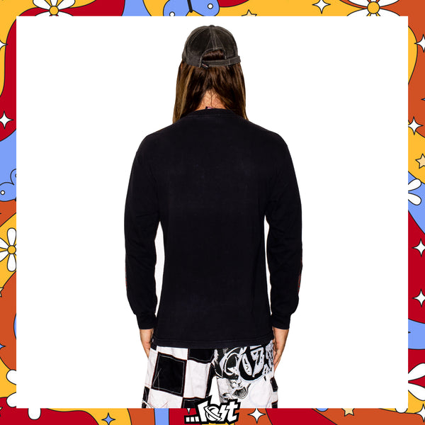 Y2K Lost Enterprises "Flame" L/S Tee (L) *RARE*