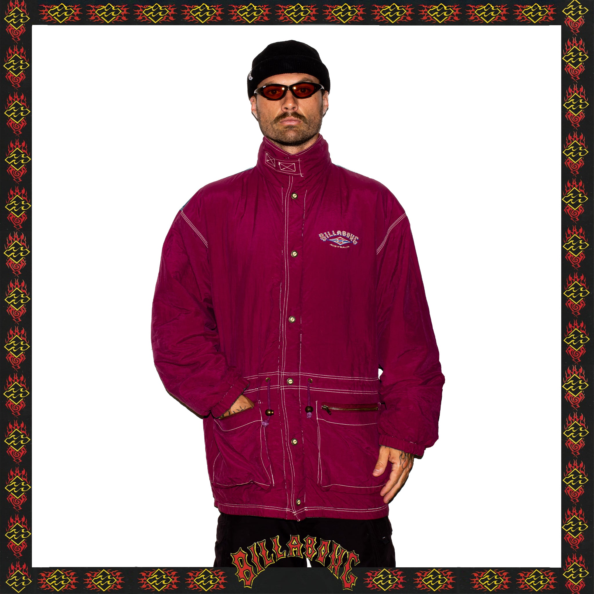 1995 Billabong Corduroy Reversible Snow Jacket (XL)