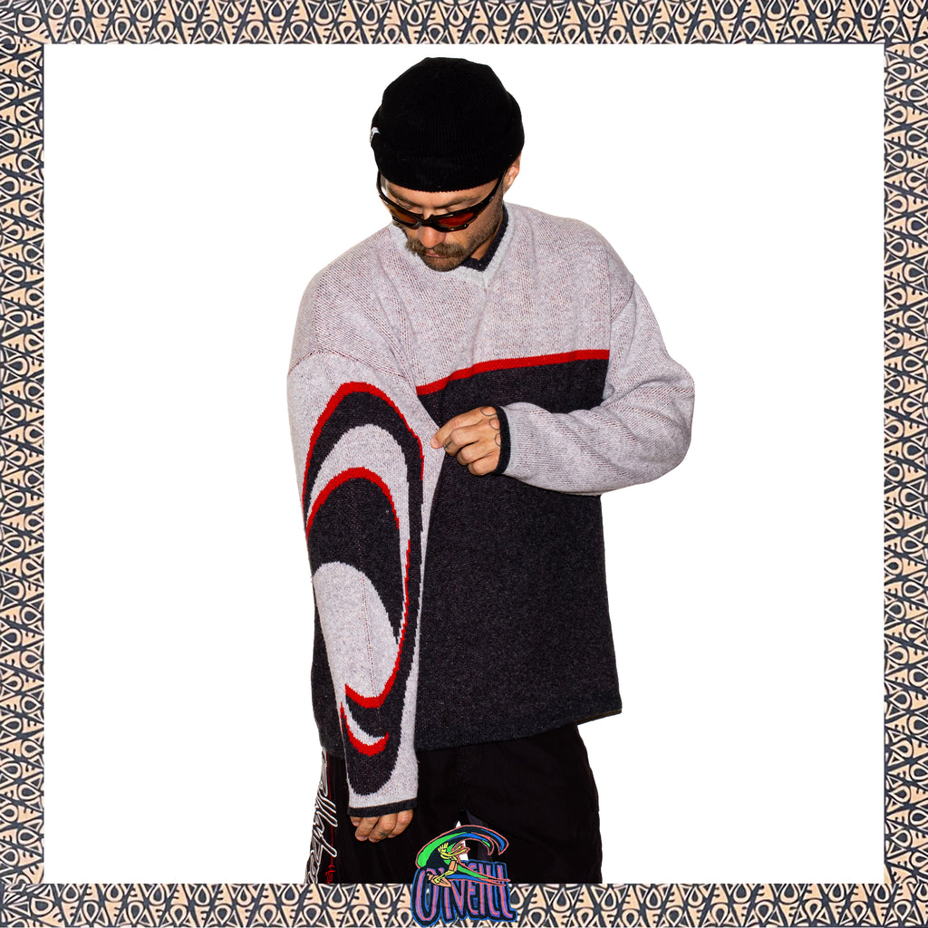 1990's O'Neill "Heavy Weight" Spellout Knit (XL)