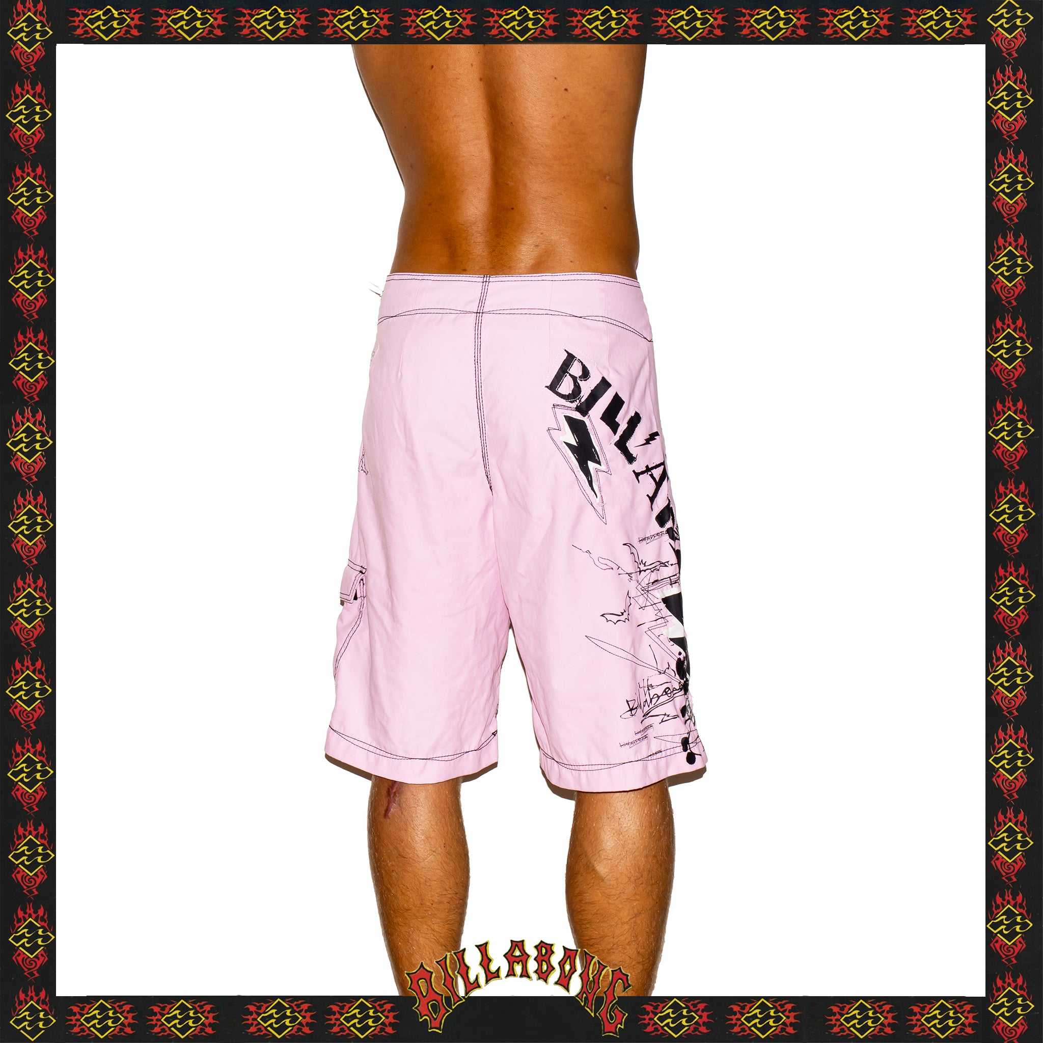 Y2K Billabong "Taj Burrow - Voltaj Signature Series" Boardies (32")