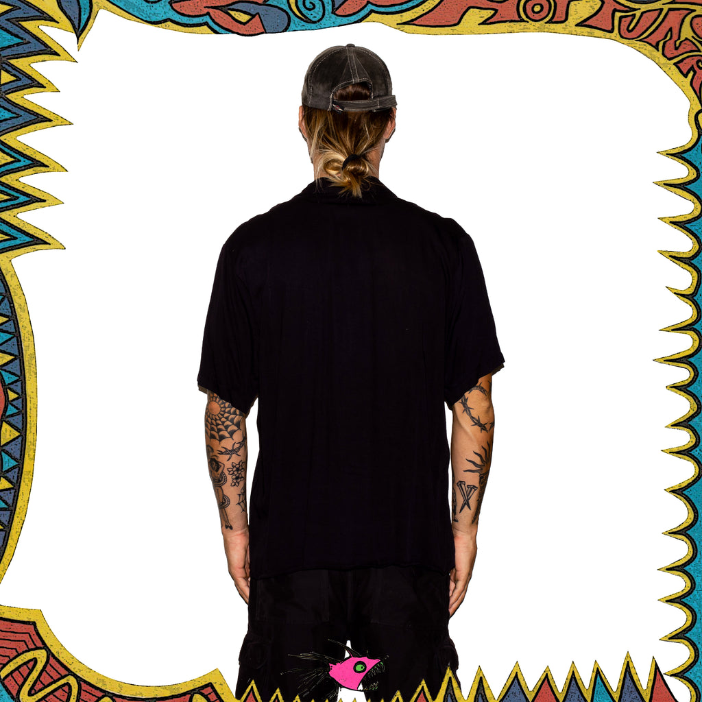 Y2K Hot Tuna Button-Up (L)