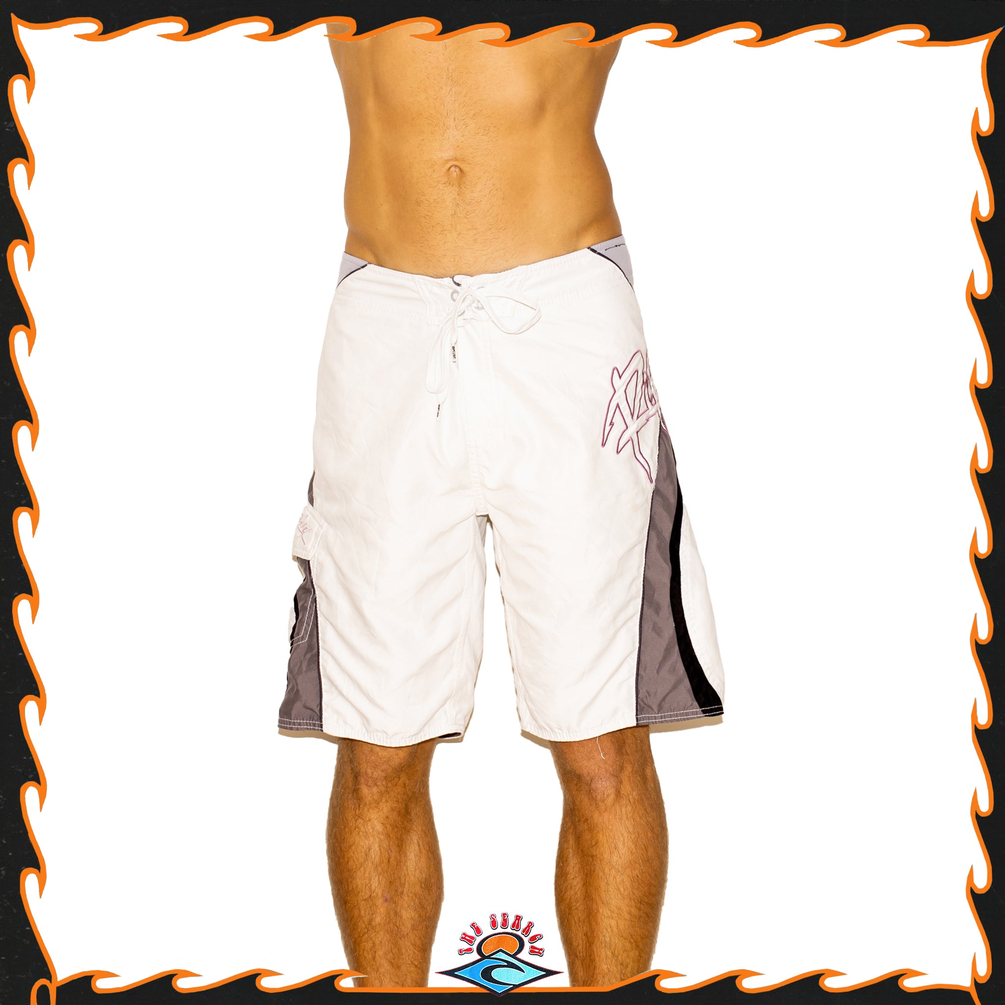Y2K Rip Curl Supreme Tech Boardies (32")