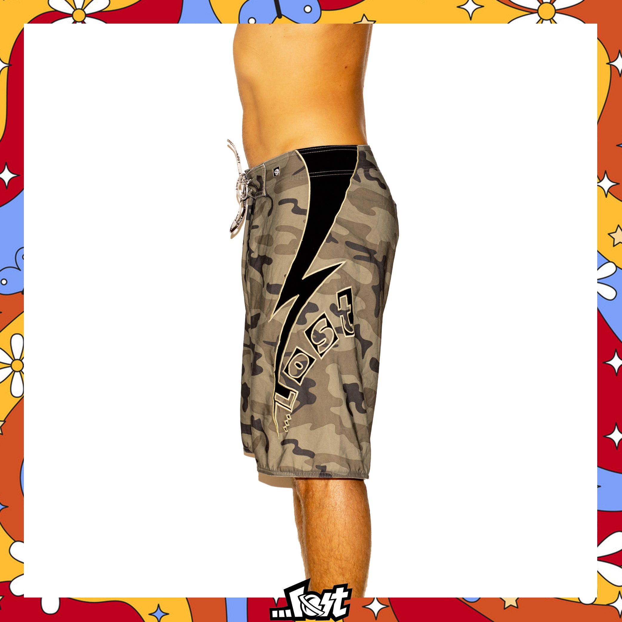 Y2K Lost Enterprises "Psycho Ward Series" Boardies (33")