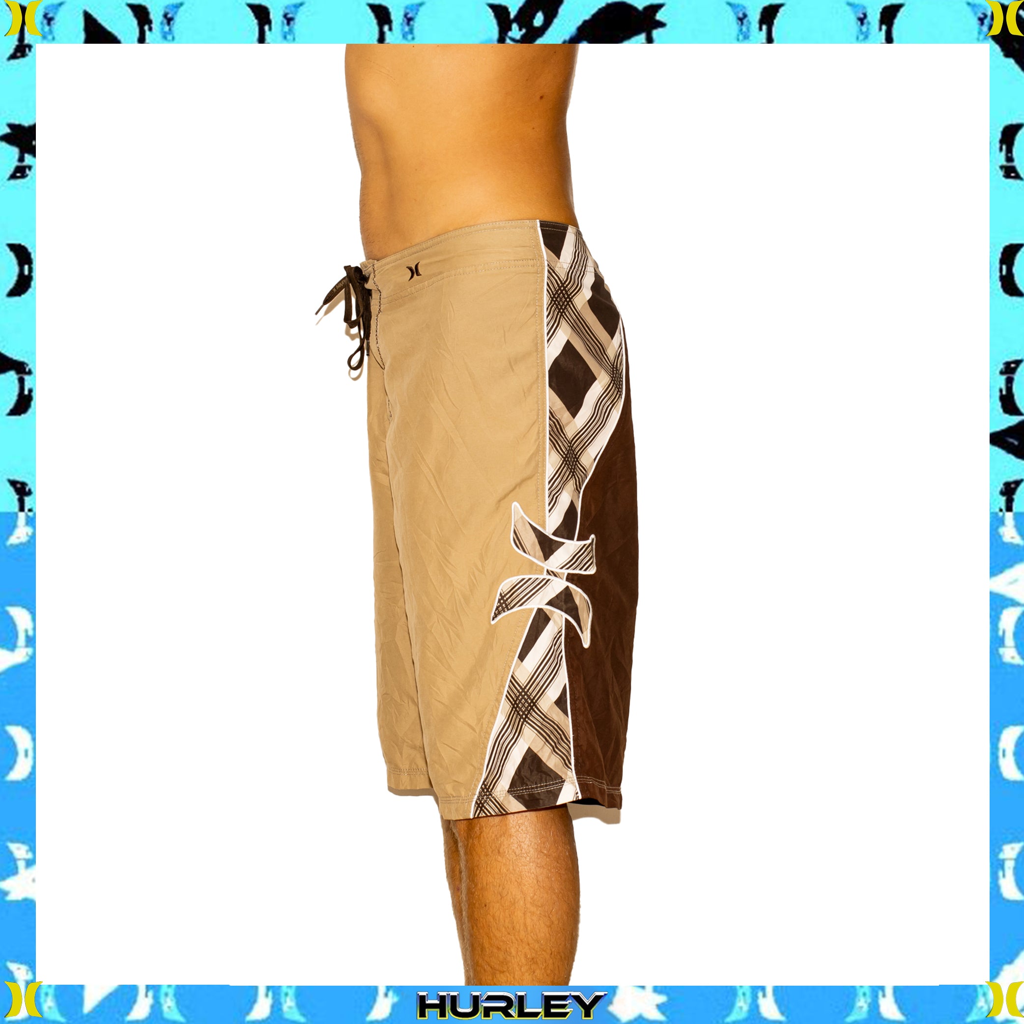 Y2K Hurley Supreme Tech Boardies (36")