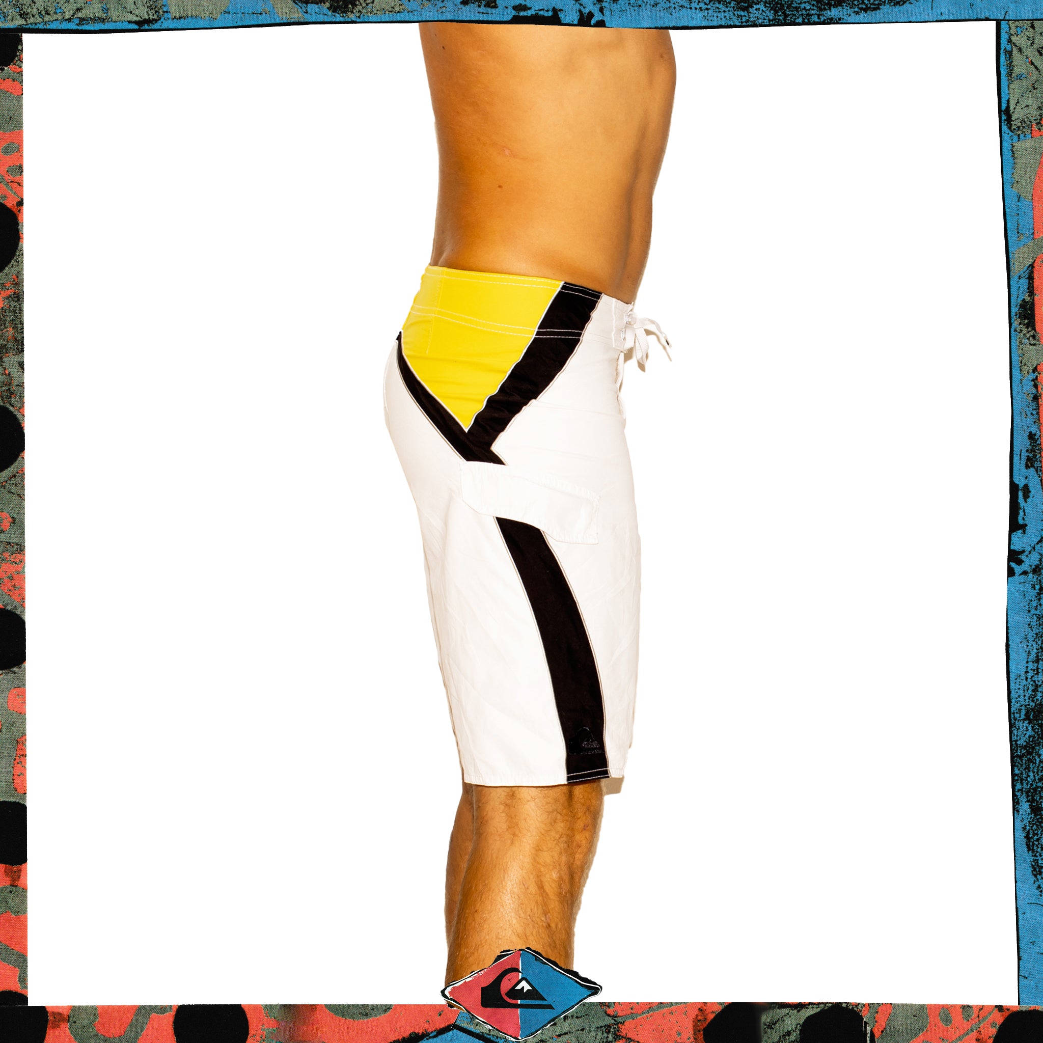 Y2K Quiksilver Supreme Tech Boardies (28")