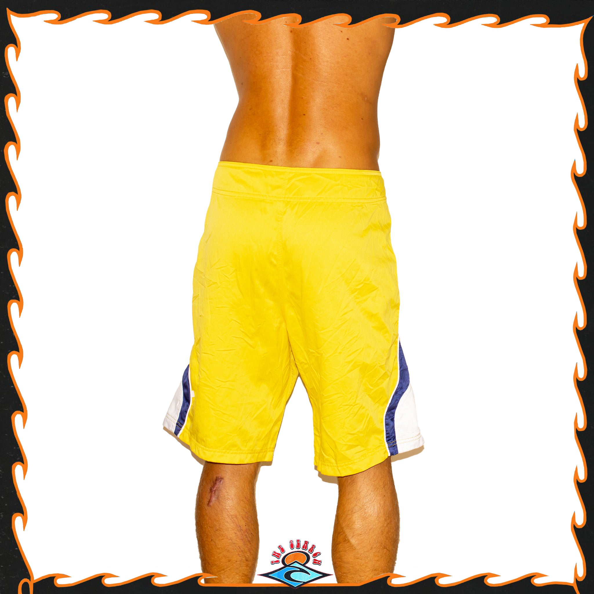 Y2K Rip Curl "Tube Tested" Tech Boardies (32")