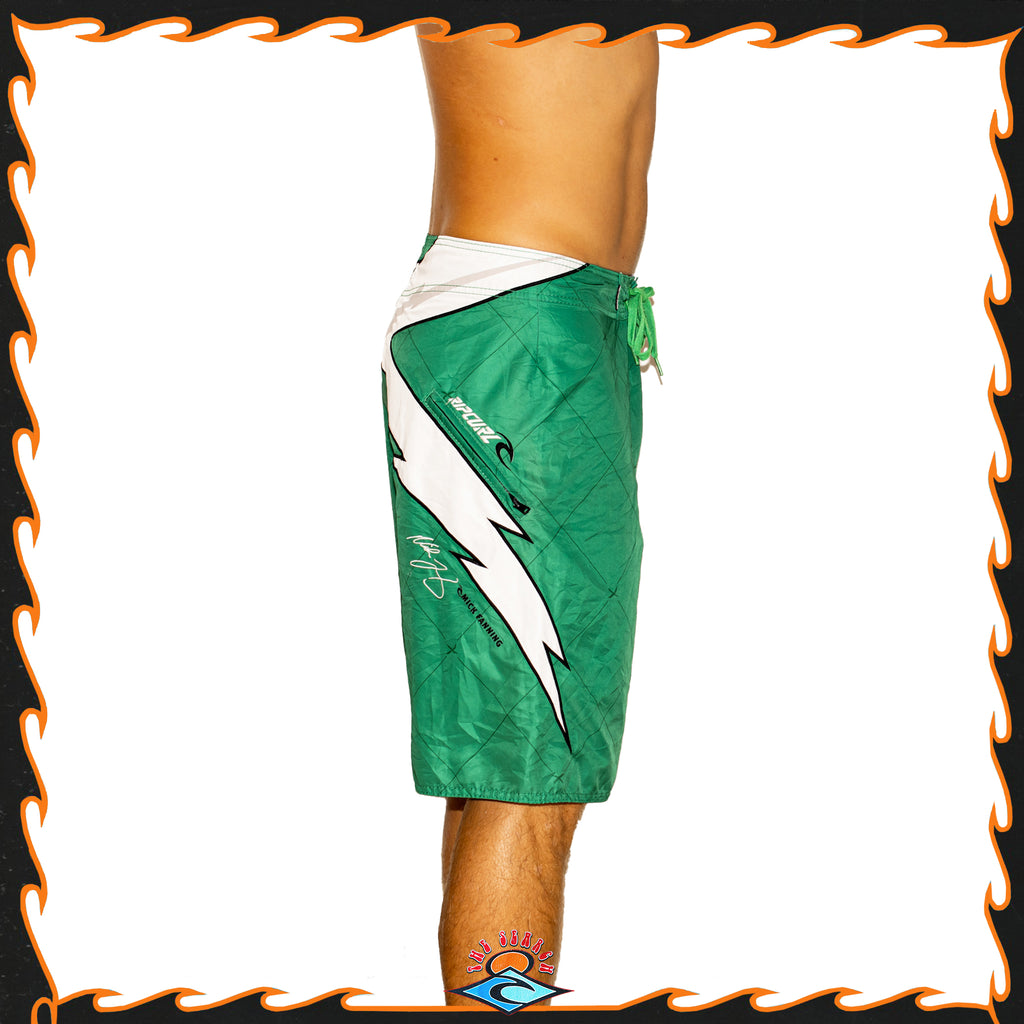 Y2K Rip Curl "Mick Fanning - White Lightning Signature Series" Boardies (30")
