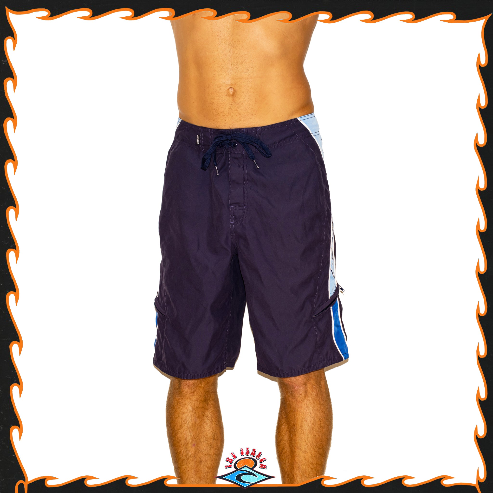 Y2K Rip Curl Supreme Tech Boardies (32")