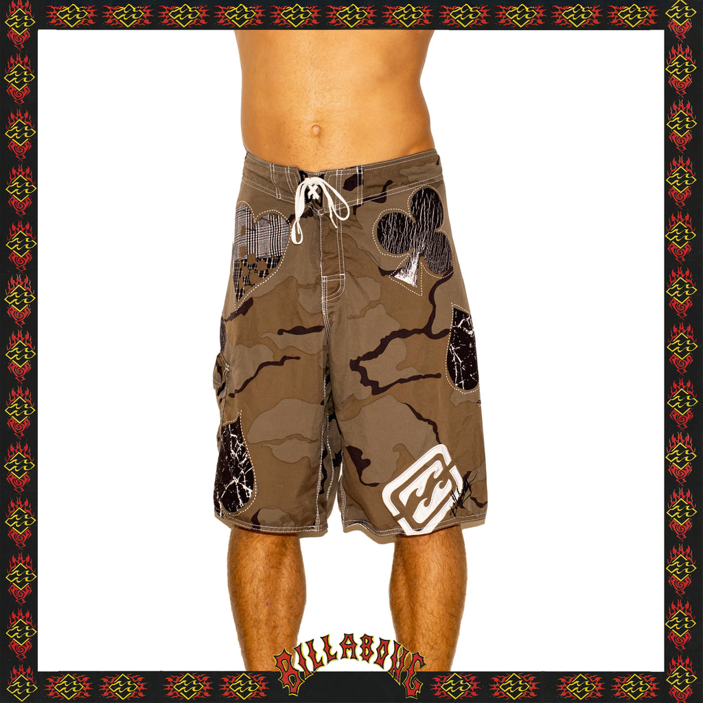 Y2K Billabong "Taj Burrow - Royal Flush Signature Series" Boardies (36")