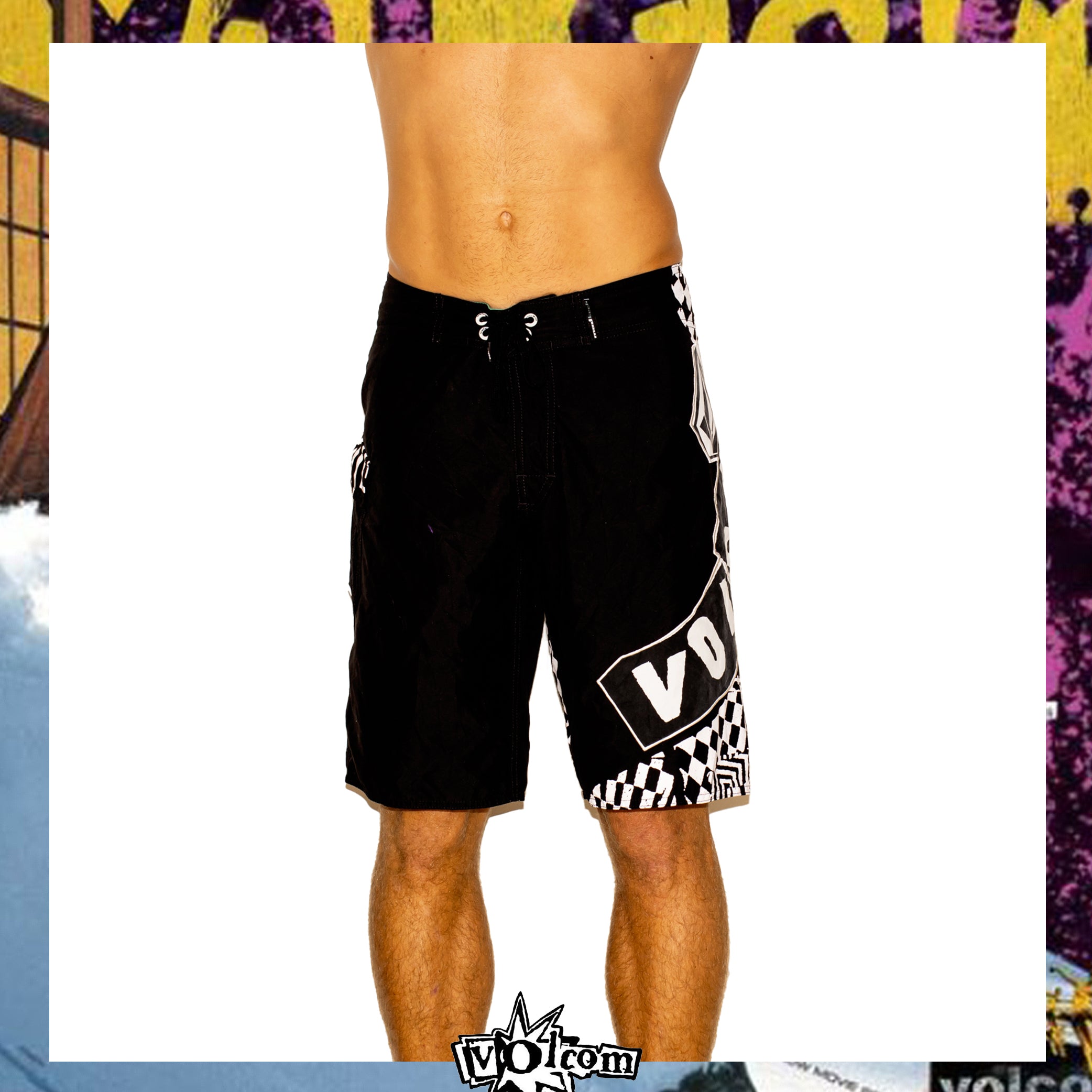 Y2K Volcom Pistolero Mod Boardies (30")