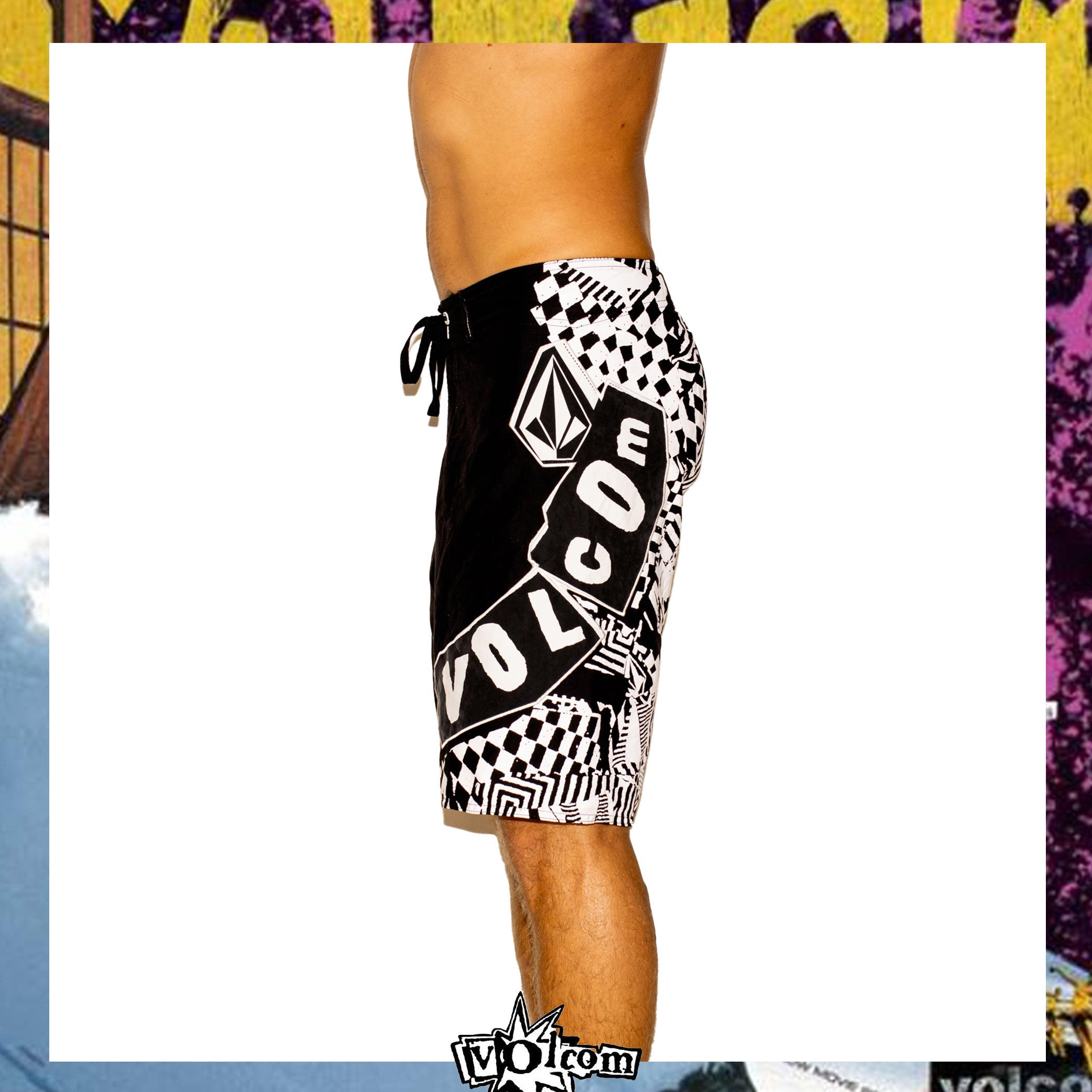 Y2K Volcom Pistolero Mod Boardies (30")