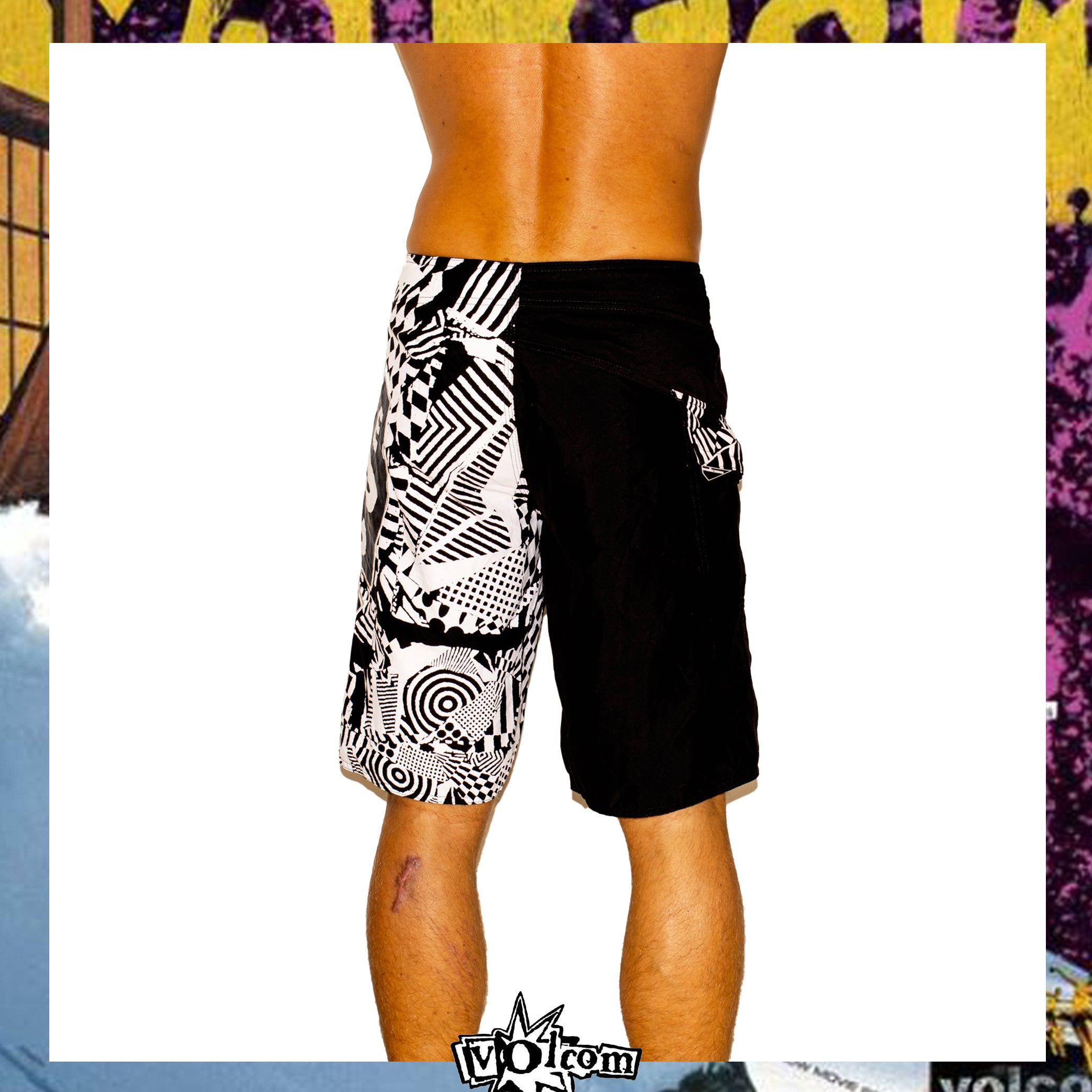 Y2K Volcom Pistolero Mod Boardies (30")
