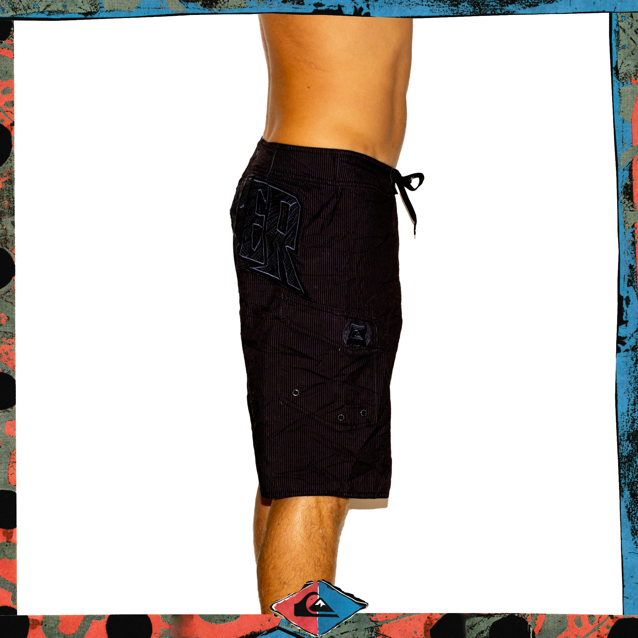 Y2K Quiksilver Supreme Tech Boardies (34")